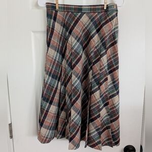 Vintage Wool Blend Skirt